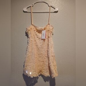 Beginning boutique mini sequin dress